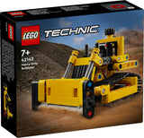 LEGO Technic Heavy-Duty Bulldozer Set, Construction Vehicle Toy for Kids, Boys and Girls with Realistic Features for Imaginative Play, Small Gift Idea 42163