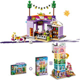 LEGO 41747 Friends Heartlake City Community Kitchen Playset with Toy Cooking Accessories, 3 Mini-Dolls plus Pet Churro the Cat Figure, Can Be Combined with Community Centre (41748)