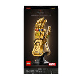 LEGO 76191 Marvel Infinity Gauntlet Building Set, Thanos Glove Model for Adults, Collectible Avengers Gift