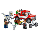 LEGO 76946 Jurassic World Blue and Beta Velociraptor Capture with Truck and 2 Dinosaur Toys For Kids Aged 6 Plus, 2022 Dominion Movie Inspired Set