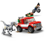 LEGO 76946 Jurassic World Blue and Beta Velociraptor Capture with Truck and 2 Dinosaur Toys For Kids Aged 6 Plus, 2022 Dominion Movie Inspired Set