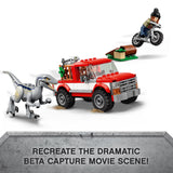 LEGO 76946 Jurassic World Blue and Beta Velociraptor Capture with Truck and 2 Dinosaur Toys For Kids Aged 6 Plus, 2022 Dominion Movie Inspired Set