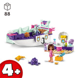 LEGO 10786 Gabby's Dollhouse Gabby & MerCat's Ship & Spa Boat Toy with Beauty Salon, Figures and Accessories, Playset for Girls, Boys, Kids 4 Plus Years Old (Pre-Order Now)