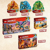 LEGO 71793 NINJAGO Heatwave Transforming Lava Dragon Toy, Dragons Rising Series Set with Mythical Creature Figure, plus Kai & Lloyd Minifigures