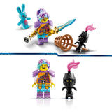 LEGO 71453 DREAMZzz Izzie and Bunchu the Bunny Set, Buildable Toy Rabbit Figure with Roller Skates, Build in 2 Ways for Imaginative Play Based on the TV Show, Animal Toys for Kids, Boys, Girls Aged 7+