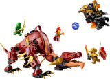 LEGO 71793 NINJAGO Heatwave Transforming Lava Dragon Toy, Dragons Rising Series Set with Mythical Creature Figure, plus Kai & Lloyd Minifigures