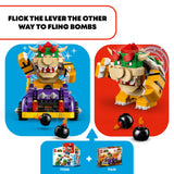 LEGO Super Mario Bowser’s Muscle Car Expansion Set, Collectible Race Kart Toy for 8 Plus Year Old Boys, Girls & Kids with a Bowser Character Figure, Small Gifts for Gamers Who Love Creative Play 71431